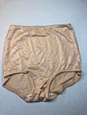 Vintage JCPenney Soft Skins Cream Panties Sz XL Style 3793