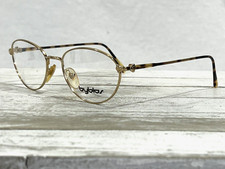 Byblos 595 3001 Womens Oval Eyeglass Frames Display Model Tortoise 53  18-135