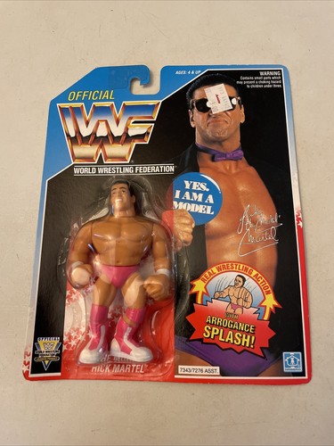 Hasbro WWF MOC Rick The Model Martel...