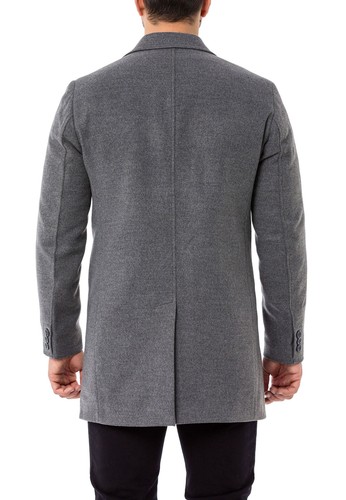 Redbridge Herren Trenchcoat Mantel lange Jacke Business-Jacke Übergangsjacke - 第 8/45 張圖片