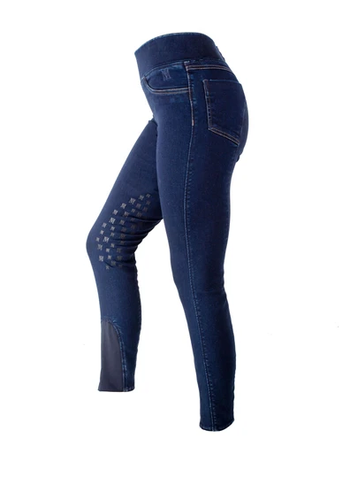 Mark Todd Ladies Denim Blue Pull On 