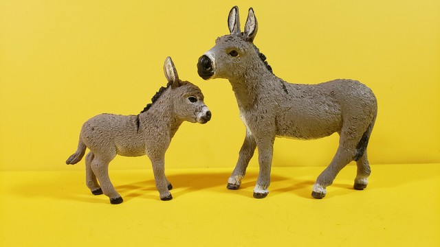 schleich donkey