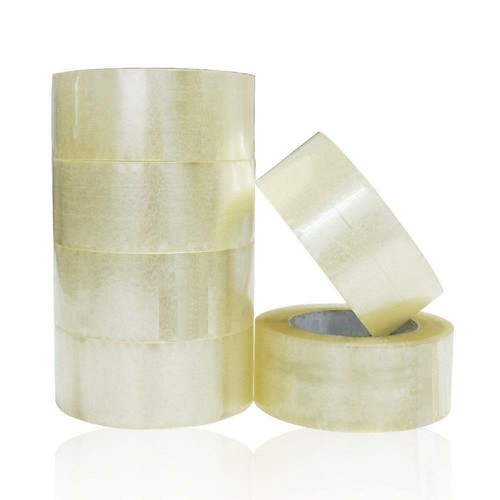 Clear Packing Tape Packaging Sticky Bulk Rolls Adhesive Shipping Box 48mm x 50m - Picture 3 of 4