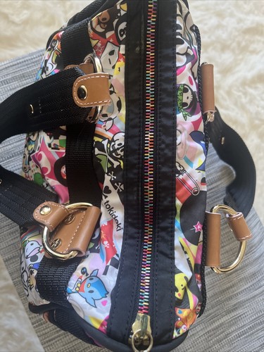 Tokidoki for LeSportsac Ragazza Mini Satchel Boston Bag Skull Cactus Bull Purse - Picture 12 of 18