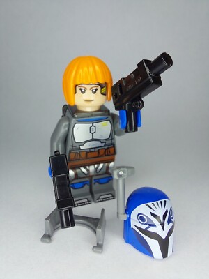 Lego Star Wars Minifigur Sw1163 Bo-Katan Kryze aus Set 75316 Mando Starfighter 