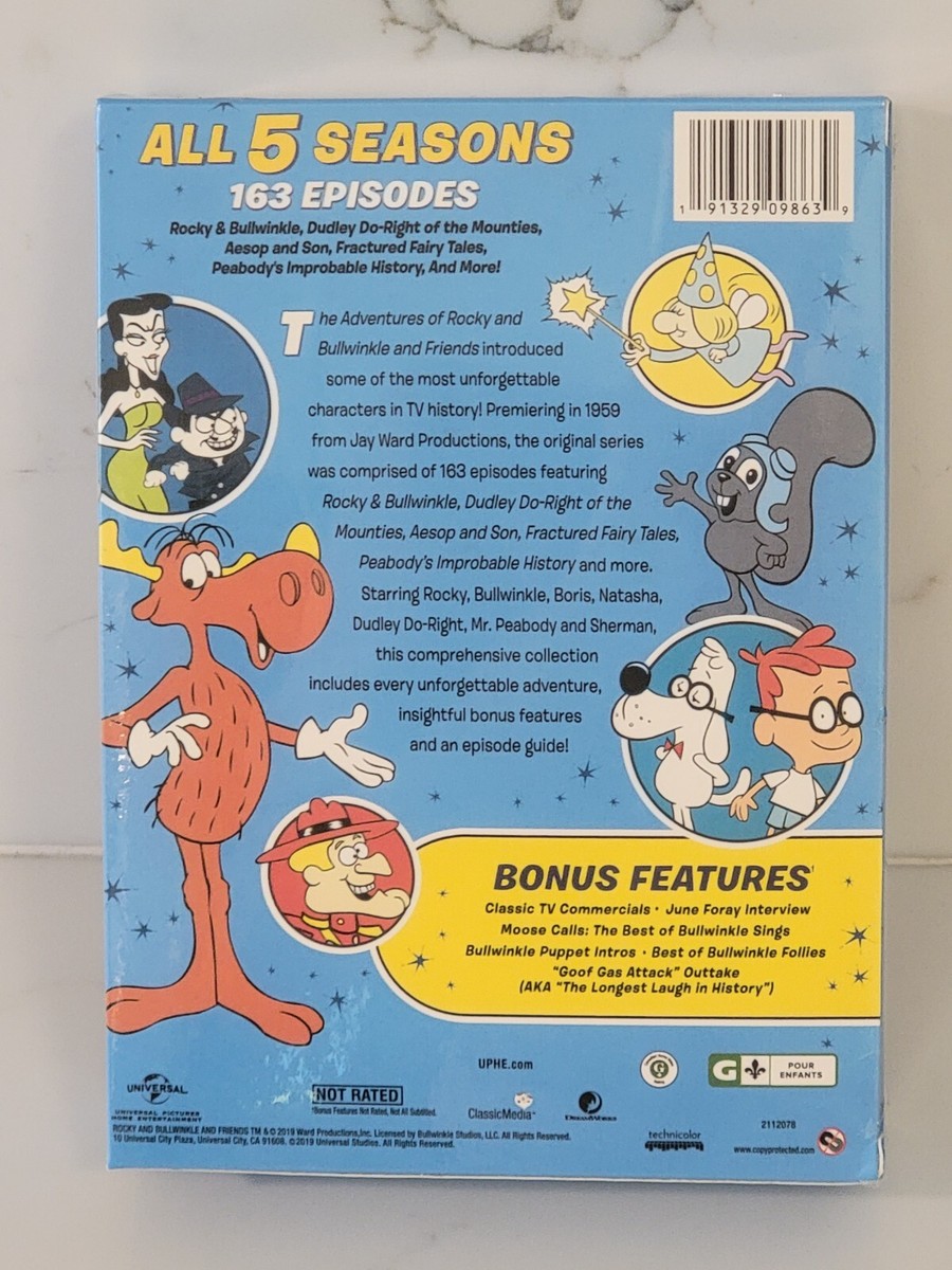 Rocky & Bullwinkle & Friends: Complete Series [DVD] [Import
