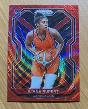 ILIANA RUPERT 2021 Panini Prizm Card #100 RED WAVE PRIZM ROOKIE