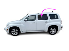 Fit 2006-2011 Chevrolet HHR 4D Hatchback Driver Side Rear Left Door Window Glass