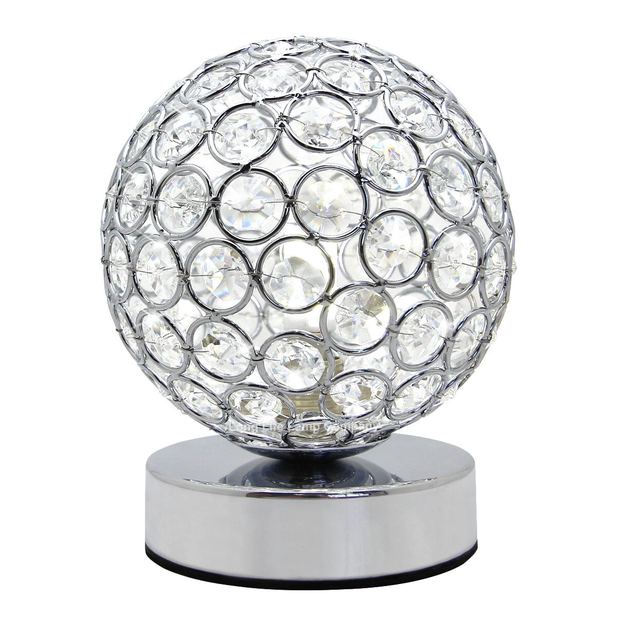 Round ball table on sale lamp