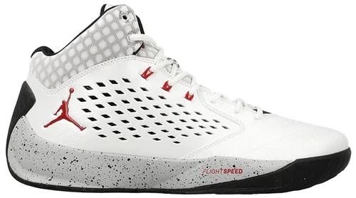 Jordan Rising High White Red