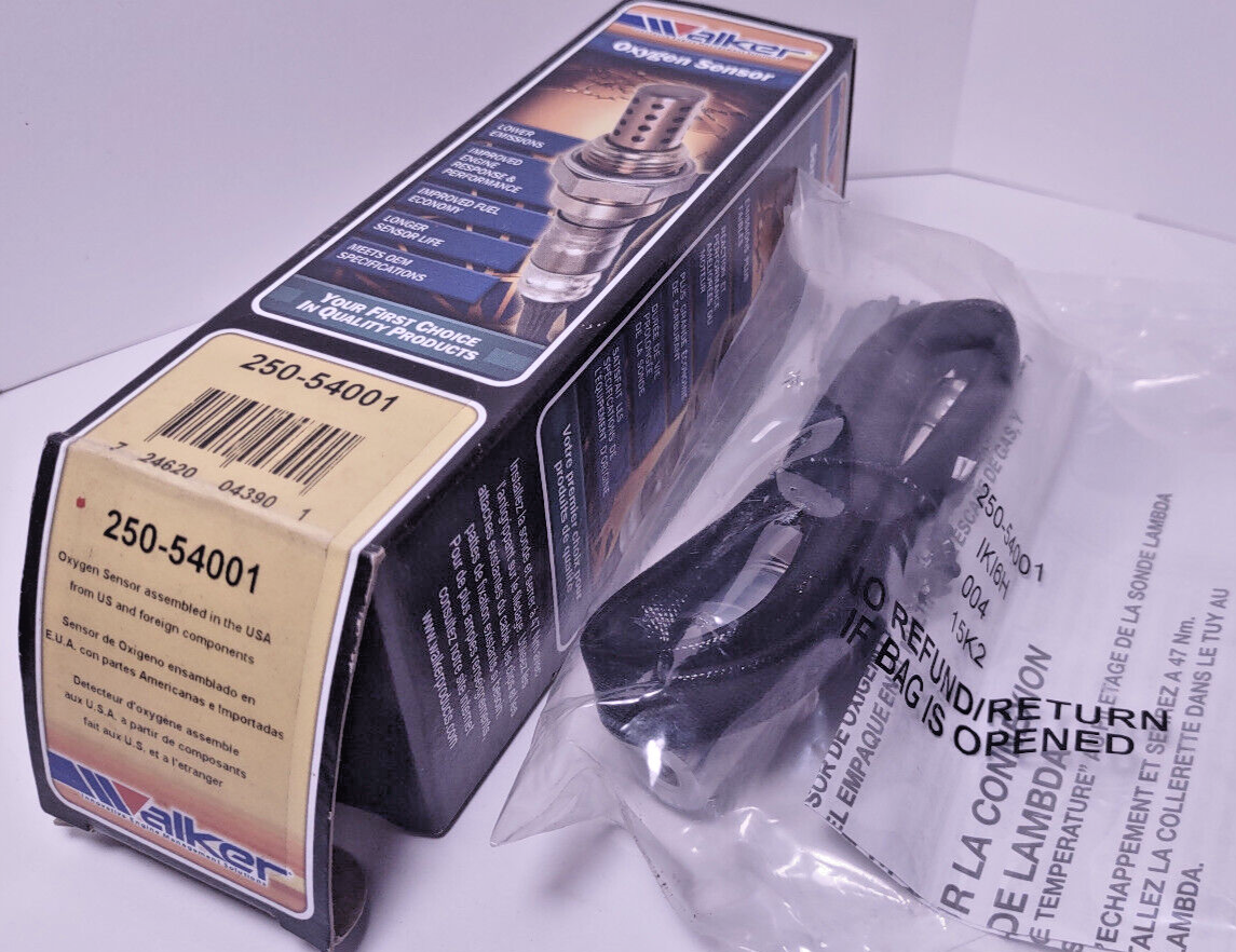Walker Oxygen Sensor # 250-54001 New in box Factory sealed in bag