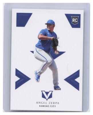 Angel Zerpa 2022 Chronicles Vertex Baseball - RC #12 - Kansas City Royals