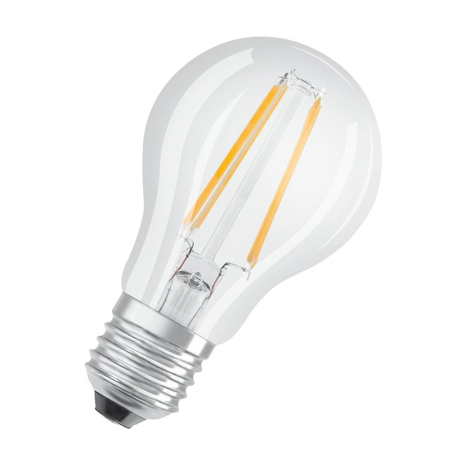 6 x Osram LED Filament Leuchtmittel Birnenform 6W = 60W E27 klar warmweiß 2700K - Bild 4 von 4