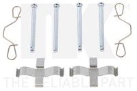 Nk ZubehöRsatz Scheibenbremsbelag 7947923 FüR Audi Vw 80 Derby Polo 86C 86 2 Cat