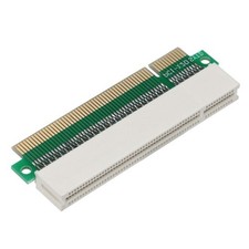 PCI Male To Female Risers Extension Card Adapter 180 Degree Angled 32Bit