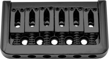 E-Gitarre Fixed Hardtail Br&uuml;cke f&uuml;r ST-Style Gitarre, Schwarz