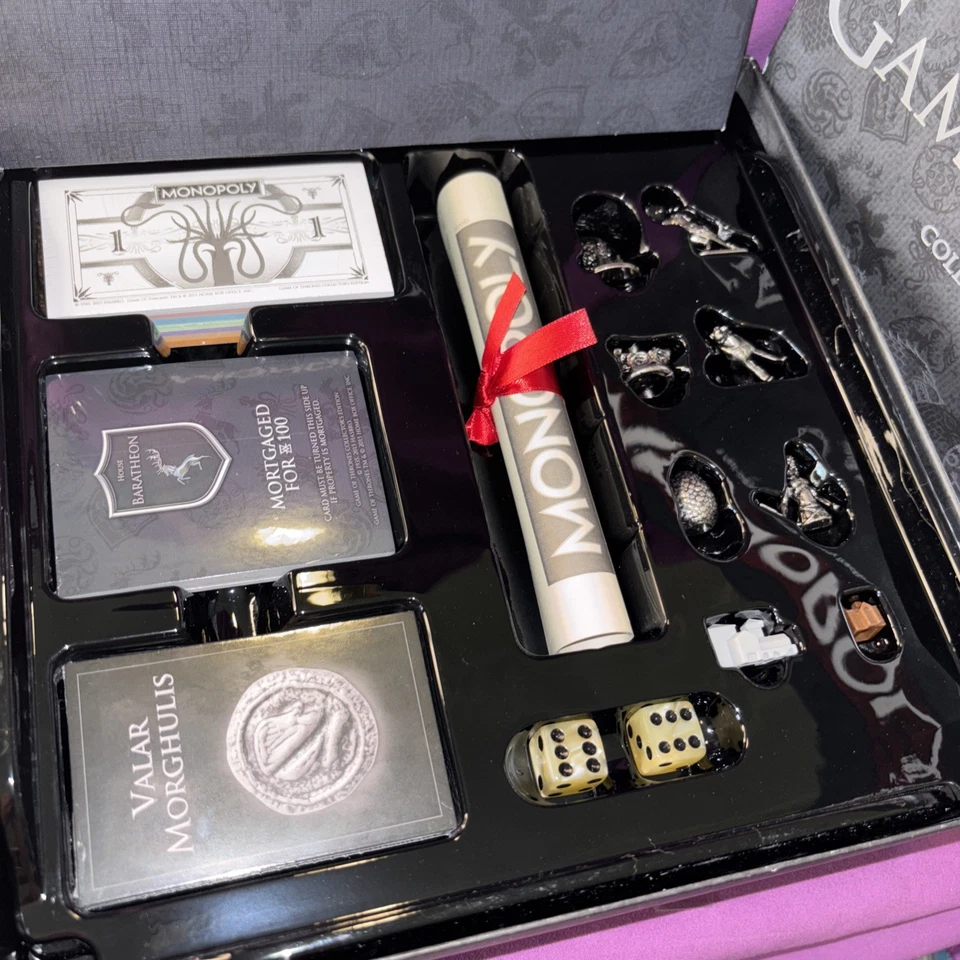 Monopoly Game of Thrones Collector's Edition Board Game Hasbro NEW - Image 2 of 4