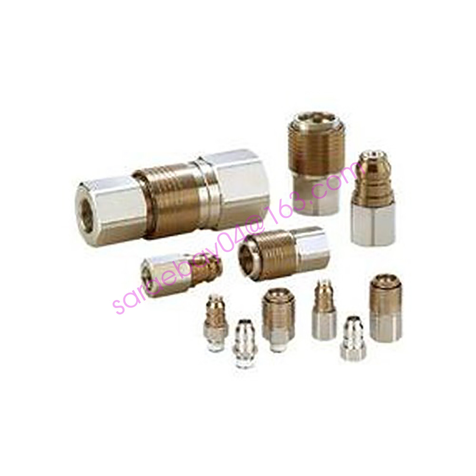 SMC KKA6P-04F S One-way Valve Quick Connector Coupler, Stainless Steel ✦KD