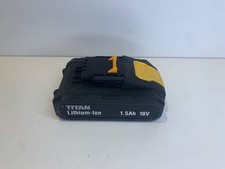 Titan 18v 1.5Ah Li-ion Cordless Drill Power Tool Battery TTI711BAT Genuine GWO