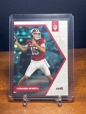 2025 ONIT Fernando Mendoza Indiana Hoosiers # P-6 Teal Variation RARE 