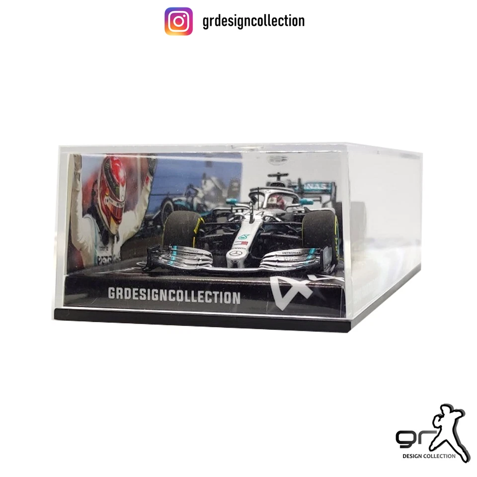 Lewis Hamilton - Mercedes W10 - F1 World Champion 2019 / Minichamps / 1:43 - Immagine 3 di 4