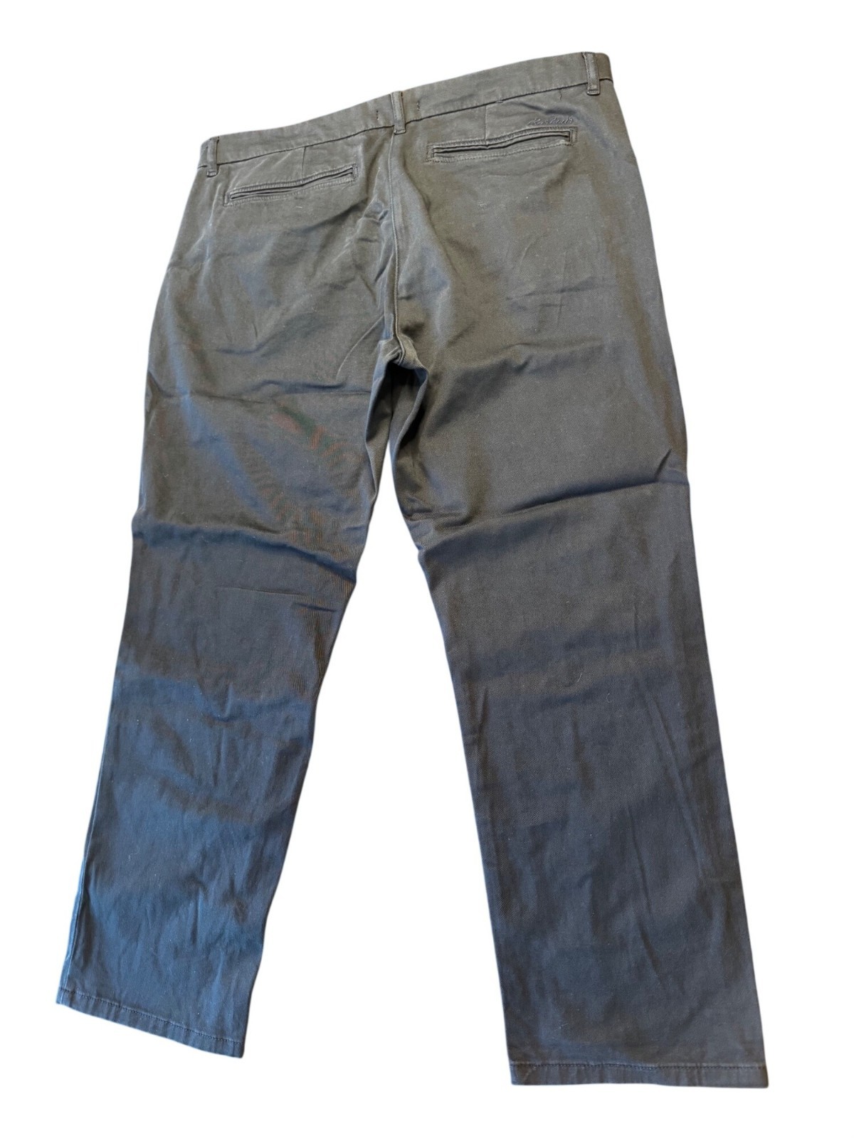 Barbour Chino Trousers women’s Size 12 Navy Cotton-Blend Straight Fit image 5