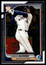Yordan Alvarez 2024 Bowman Chrome #48 Astros MLB READ FREE SHIPPING AutographDen
