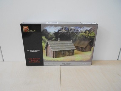 Pegasus Hobbies Russian Log Houses  1:72 No.7703