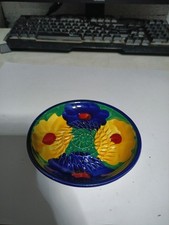 Hand Painted Ceramic Garlic & Ginger Grater Plate – Handmade Spain