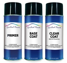 For Usa Fleet Ppg5160 Prowler Purple Spray Paint Primer Clear Compatible