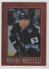 2024 Upper Deck Fleer Ultra Sensations Red 92/99 Matias Maccelli #SN25OF30 1t90