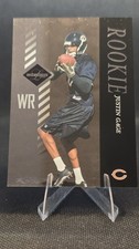 2003 Leaf Limited #104 Justin Gage Rookie Card #'d 258/750. rookie card picture