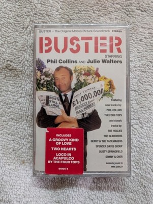 NEW Phil Collins Buster Original Soundtrack 1988 Cassette Tape SEALED Two Hearts