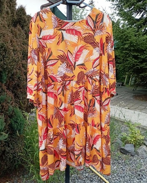Women Peter Hahn Dress Multicolor Cotton 44