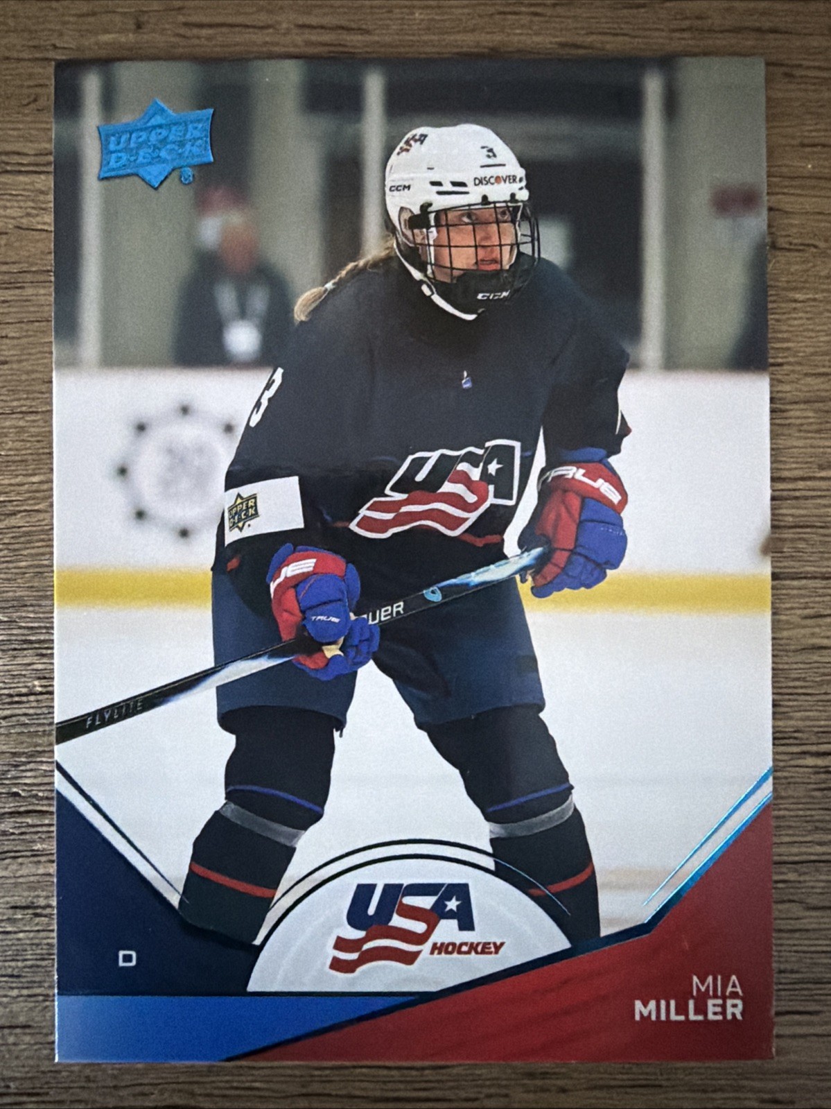 Mia Miller Rookie 2026 USA Hockey Juniors #27 Blue Foil (RC) Minnesota State