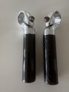 Carbon Fiber Bar Ends. 58gm Ea. 120 to bar c.l. Used