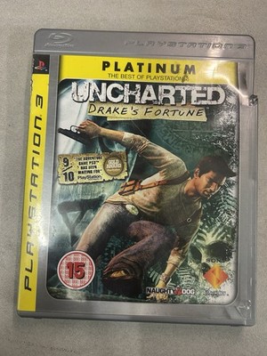 Uncharted: Drake's Fortune für Playstation 3 PS3 Hülle Beschädigt Gratis P Und P 