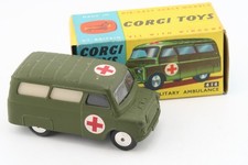 CORGI TOYS 414 * BEDFORD MILITARY AMBULANCE * 1:43 * OVP * 1962
