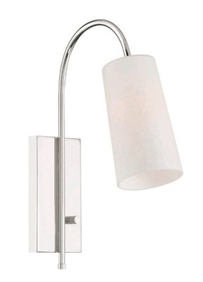 Crystorama Lighting Group ALX-4501 Alexa 19'' Tall Wall Sconce - Nickel