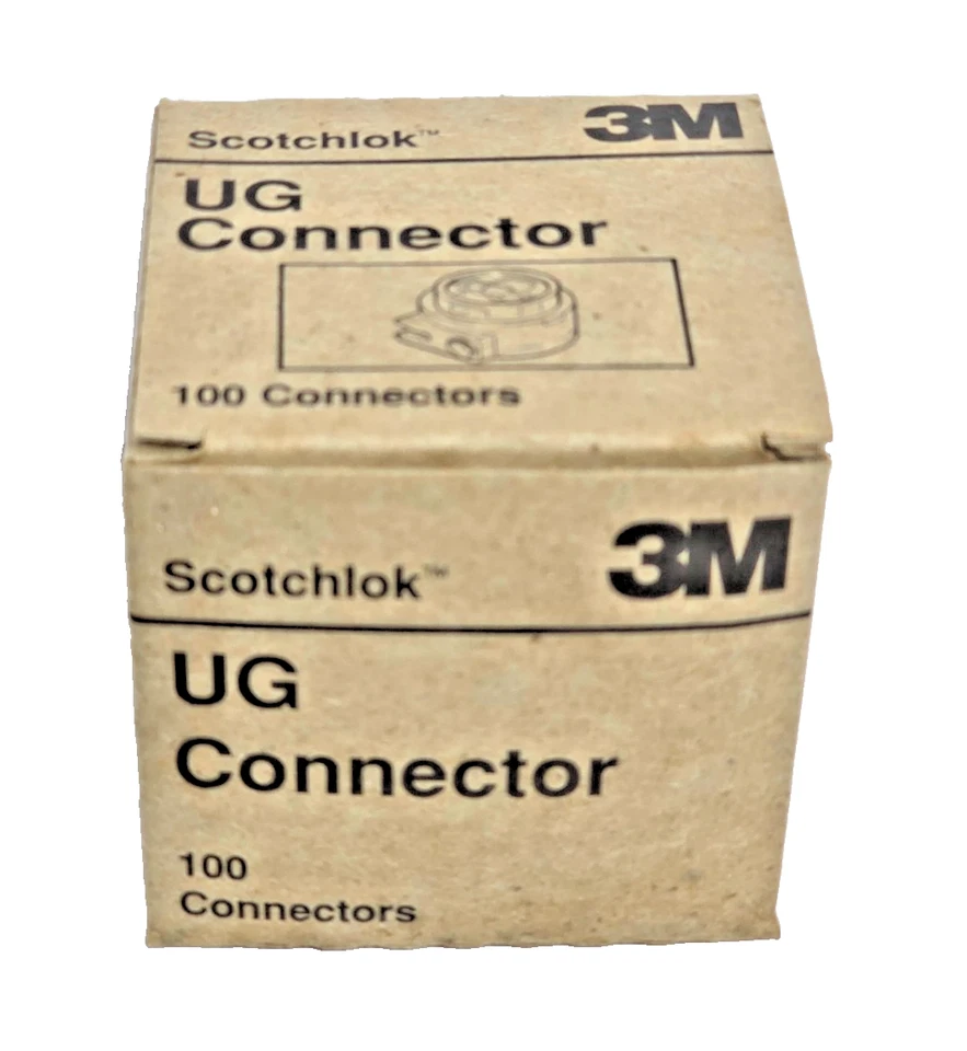 100 GENUINE 3M Scotchlok UG Tap Splicing Splice Connector 26-19AWG - Image 3 of 4
