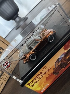 Hot Wheels RLC Exclusive 1988 Porsche 911 Targa Turbo Bronze Brown