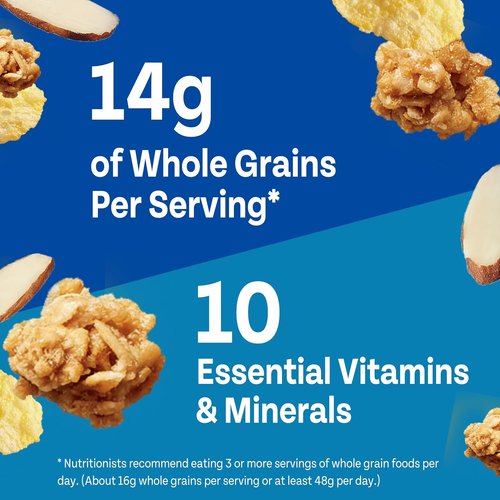 with Almonds Breakfast Cereal, Honey Cereal with Granola Clusters and Sliced Alm - Picture 6 of 12