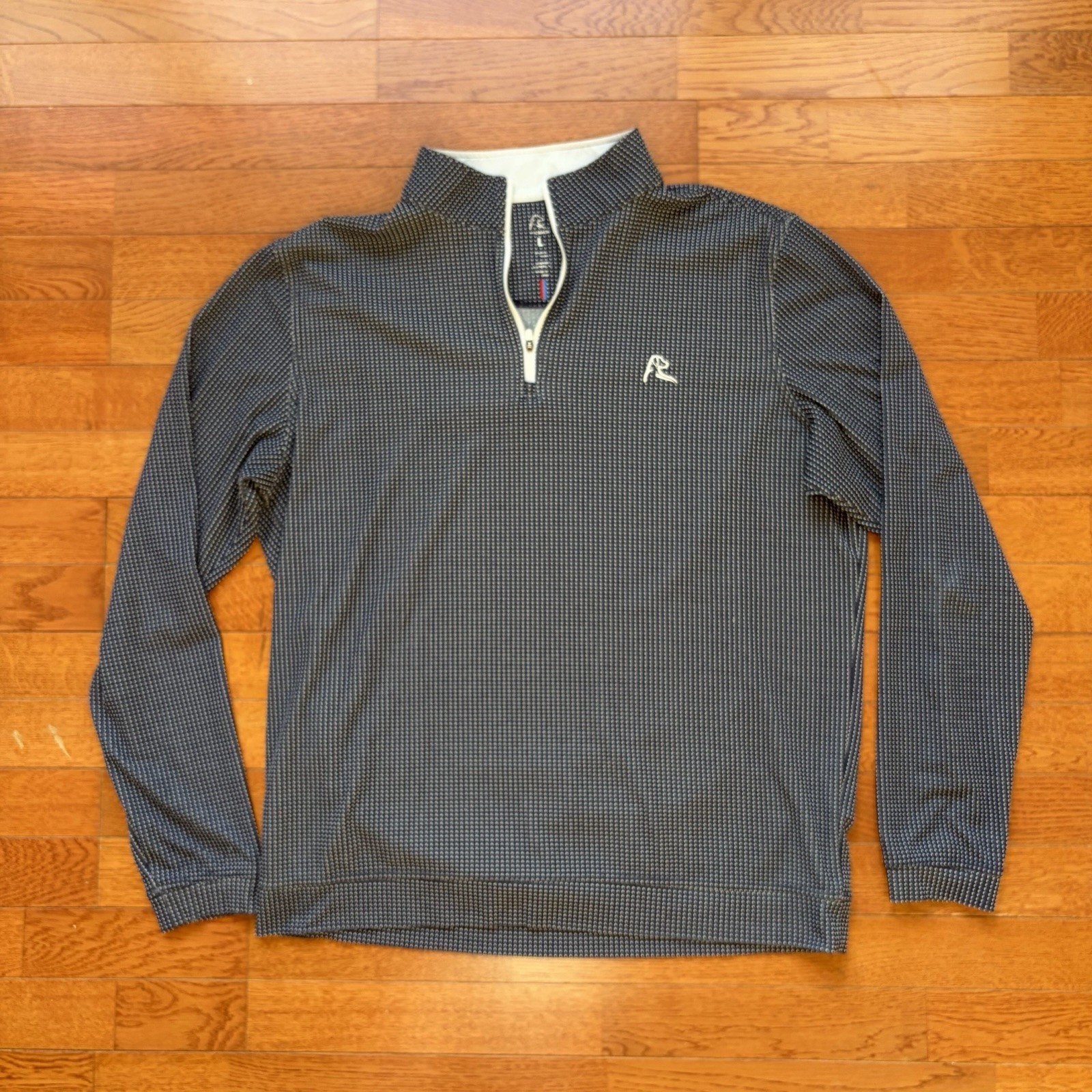 Rhoback Quarter Zip Pullover Performance Golf Blu… - image 1
