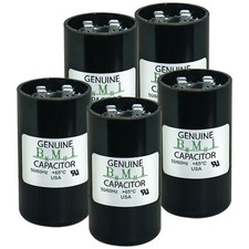 USA 540-648 uf/MFD 110-125 VAC volts Round Start Capacitor 50/60 Hz - Lot-5