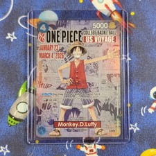 Monkey.D.Luffy [College Basketball US Voyage] P-055 Prices | One
