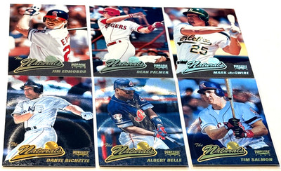 1996 Pinnacle THE NATURALS Baseball Inserts Complete Your Set, You Pick One