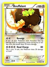 Bouffalant 107/113 Uncommon Legendary Treasures Pokemon Near Mint