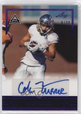 2021 Leaf Memories 1991 Base Purple Spectrum 6/30 Cole Turner #GLR-CT1 Auto 1b8