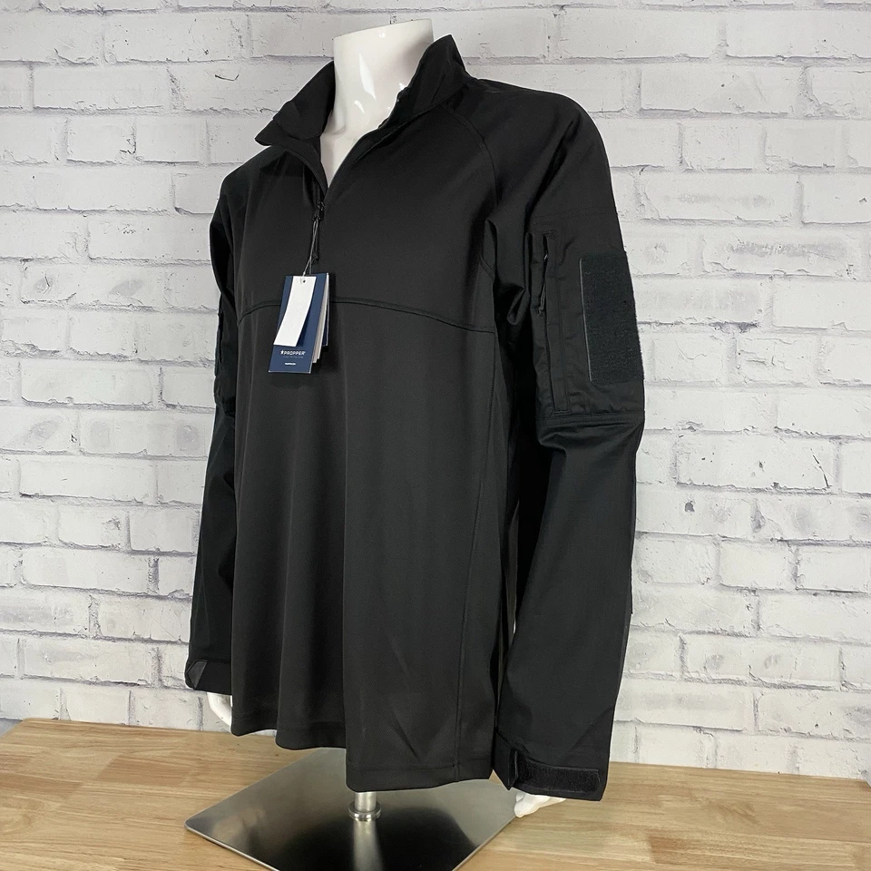 Propper Sweater Men's Large Kinetic Combat Shirt 1/4 Quarter Zip Pullover  NWT - Image 3 of 4
