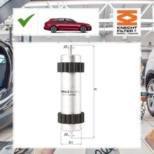 Knecht Kraftstofffilter AUDI A6 Avant (4G5, 4GD, C7) 2.0 TDI